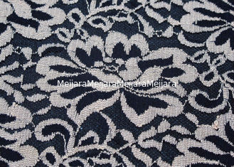 Chiny Niestandardowy kwiat nylon elastycznej koronki tkaniny do tapicerki OEM / ODM CY-LW0790 dostawca