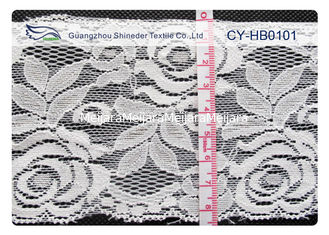 Chiny Nowy projekt Bawełna Nylonowa Koronka, nylon + bawełna 10 cm szerokości CY-HB0101 dostawca