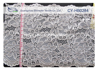 Chiny Świeży, elastyczny nylonowy materiał koronki na czapkę, koszulka CY-HB0284 dostawca