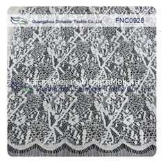 Chiny Cord Lace Fabric Powtórka rzęs Tkanina bawełniana i nylonowa z linii fal dostawca