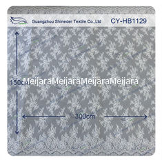 Chiny Allover Flower Soft Handfeel Chantilly Lace, High End Bridal Fabric Tapicerka dostawca