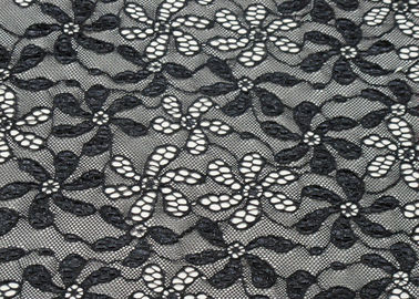 Odporna na kurczenie elastyczna tkanina z koronki, 90% nylon 10% tkanina elastanowa CY-LW0795 dostawca
