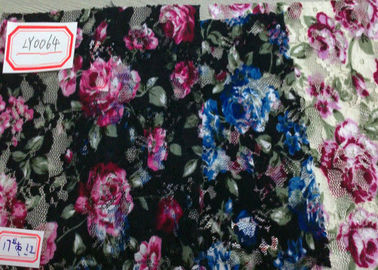 Flower Shape Cyfrowa tkanina drukowana w domu, spandeks i nylonowa zawartość dostawca