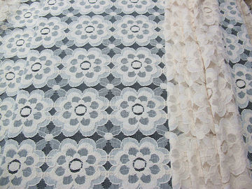 Piękny zielony bawełniany nylonowy materiał w kratkę Mesh Eco friendly SGS SYD-0008 dostawca