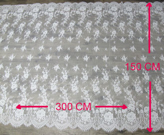 300 * 150 cm Koronkowe wykończenie rzęs do zasłony okiennej, obrus CY-HB0456 dostawca