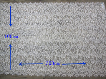 W 100 cm Koronkowe wykończenie rzęs z nylonowym materiałem Custom Made Beaded dostawca
