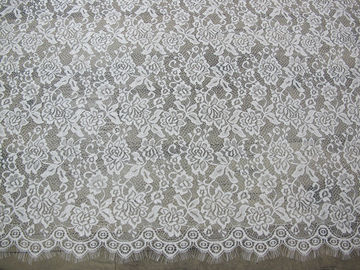 W 100 cm Koronkowe wykończenie rzęs z nylonowym materiałem Custom Made Beaded dostawca