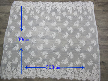 Corded Cotton Bridal Lace Tapicerka na Suknie ślubne CY-HB0478 dostawca