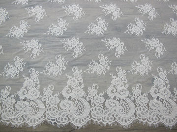 Corded Cotton Bridal Lace Tapicerka na Suknie ślubne CY-HB0478 dostawca