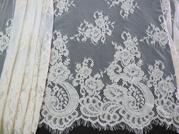 Corded Cotton Bridal Lace Tapicerka na Suknie ślubne CY-HB0478 dostawca