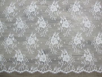 Kwadratowy nylonowy ścieg koronkowy / sukienka Wykwintna koronka do dekoracji 150cm x 150cm dostawca