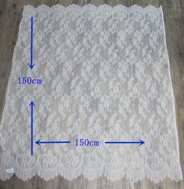 Nylonowa elegancka wyszczuplająca koronka biała Wyjątkowo wykonana 150cm CY-HB0594 dostawca