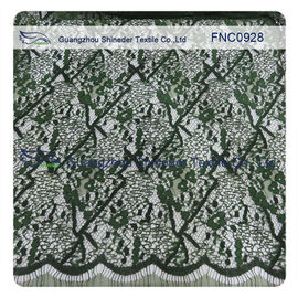 Cord Lace Fabric Powtórka rzęs Tkanina bawełniana i nylonowa z linii fal dostawca