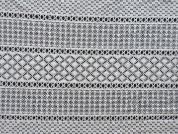 Trójkątne kropki Koło otwory nylon i poliamid oraz włókno bawełniane na odzież dostawca