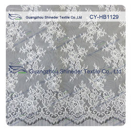 Allover Flower Soft Handfeel Chantilly Lace, High End Bridal Fabric Tapicerka dostawca