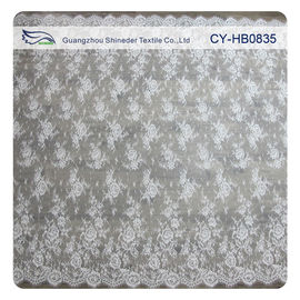 100 Nylonowa szwajcarska woalowa Chantilly Lace, spersonalizowana francuska koronka dostawca