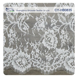 100 Nylonowa szwajcarska woalowa Chantilly Lace, spersonalizowana francuska koronka dostawca